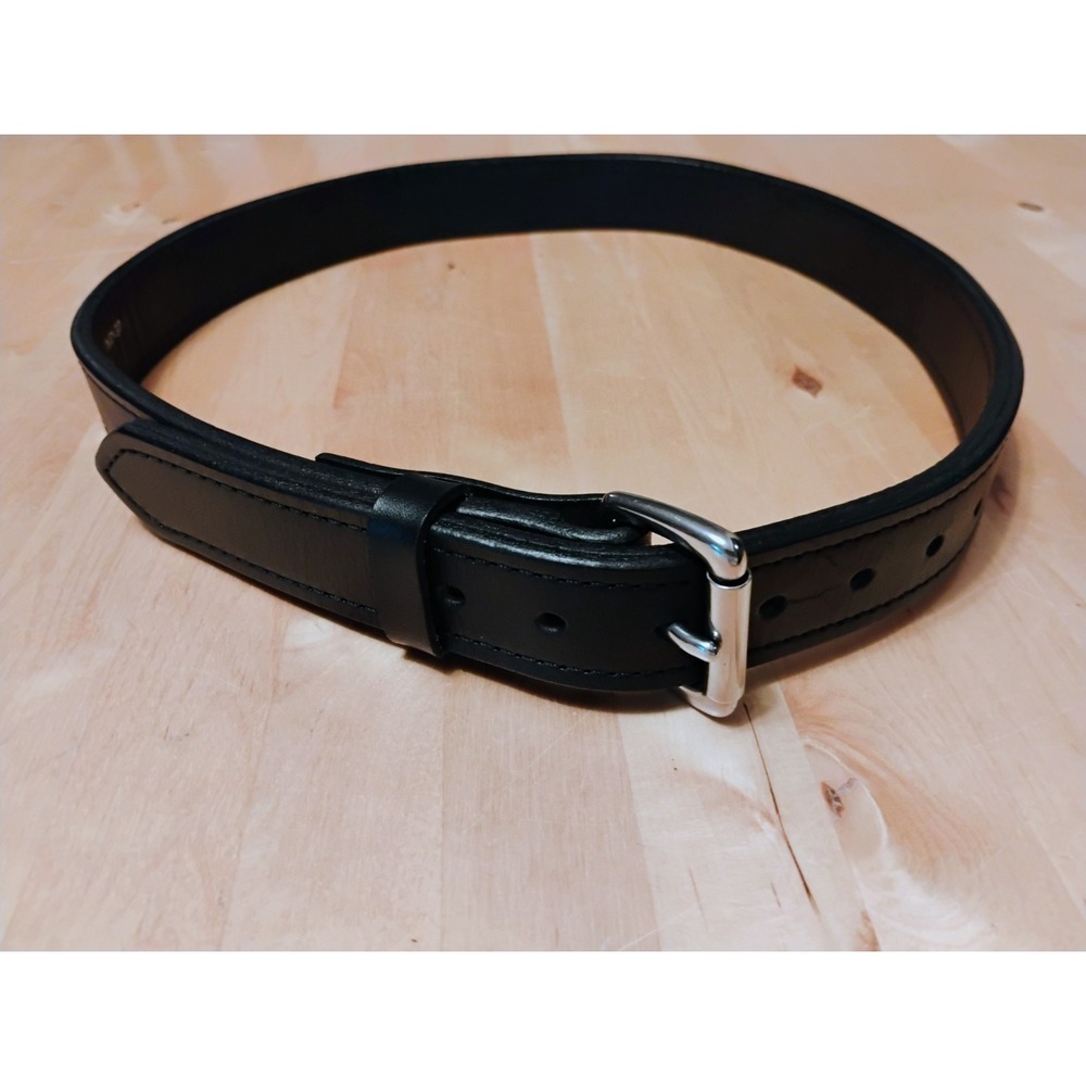 C.C. Filson Seattle Bridle Leather Belt 205 Size 32 USA Black  Gorp Core Work